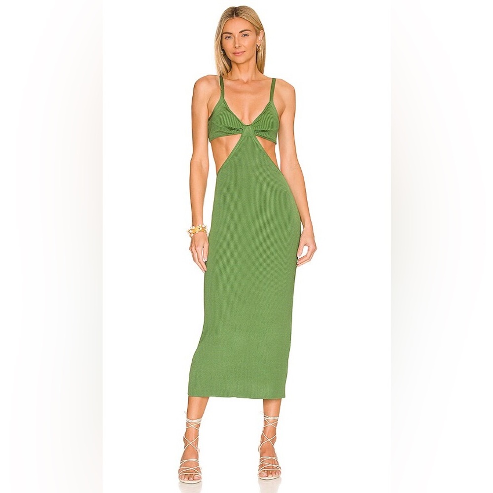 Cult Gaia Serita Knit Dress | Basil NWT